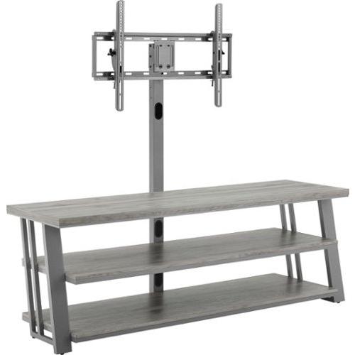 Insignia™ - TV Stand for Most Flat-Panel TVs Up to 75 - Gray