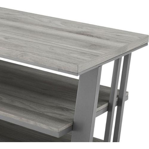 Insignia™ - TV Stand for Most Flat-Panel TVs Up to 75 - Gray