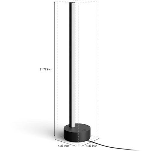Philips - Hue Gradient Signe Table Lamp - Black