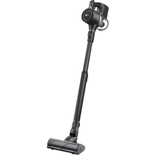 LG - CordZero A9 Cordless Stick Vacuum with 2 Quick Release Batteries - Matte Black