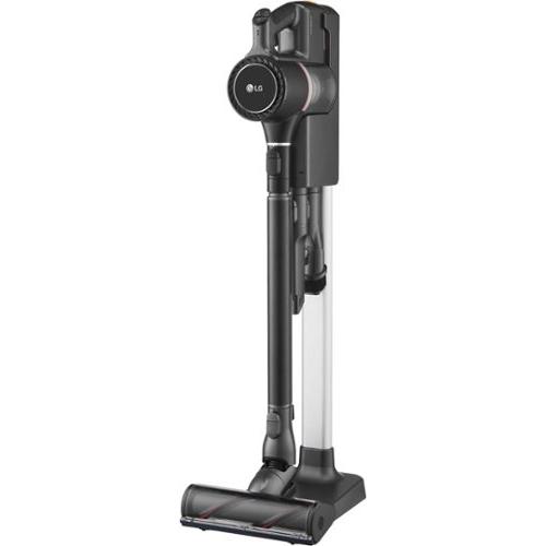 LG - CordZero A9 Cordless Stick Vacuum with 2 Quick Release Batteries - Matte Black