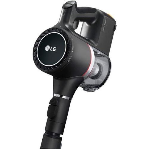 LG - CordZero A9 Cordless Stick Vacuum with 2 Quick Release Batteries - Matte Black