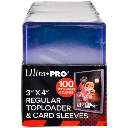 Ultra PRO - 3 x 4 Regular Toploaders & Card Sleeves 100-Count Retail Pk