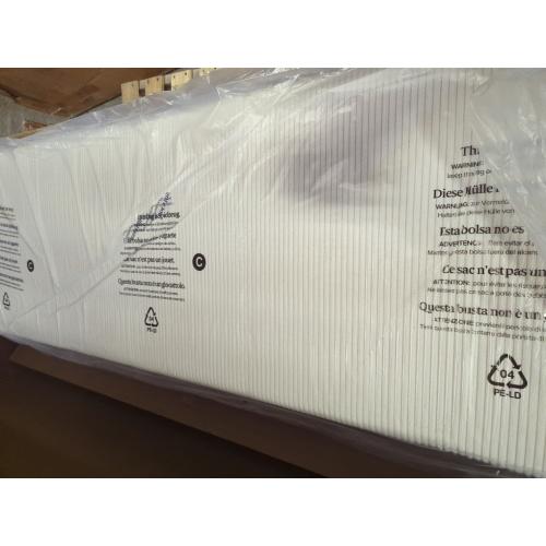 Dunwoody Upholstered Wingback King Size Platform Bed,Cream