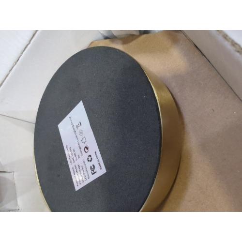 PUSU Cordless LED Gold Table Lamps, Rechargeable 4000mAh 3 Way Dimmable Bedside Small Lamp with Fabric Shade, Lighting for Bedroom, Kids Room, Bathroom, Kitchen, Decor, Gift, Night Light