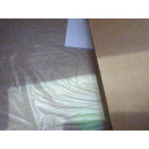 Color brown Daycia Height Adjustable L-Shape Standing Desk electric