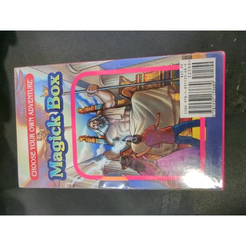 4 Pack Choose Your Own Adventure 4-Book Boxed Set Magick Box (the Magic of the Unicorn, the Throne of Zeus, the Trumpet of Terror, Forecast from Stonehenge)