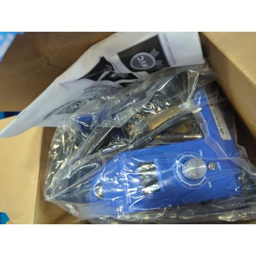 TOAUTO DS90 Soldering Station-°F & °C Dual Digital Display Soldering Iron Station Kit,90W Soldering Iron,302℉- 842℉ Temperature, Anti-Static & Grounding Wire, Auto Standby & Sleep,5 Solder Tips, Blue