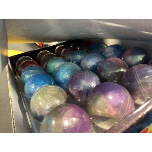 JOYIN Slime Party Favors, 24 Pack Galaxy Slime Ball - Stretchy, Non-Sticky, Mess-Free, Stress Relief, and Safe - Toys for Girls and Boys - Classroom Reward, Party Supplies