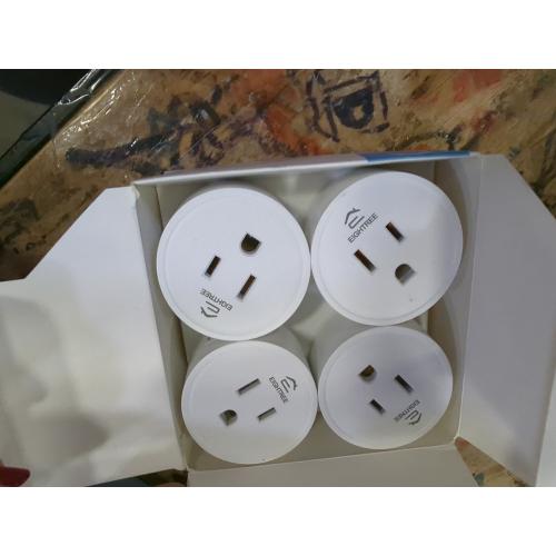 EIGHTREE Smart Plug 2025 Upgrade to 15A, Bluetooth & Wi-Fi Outlet Plug Dual Connection, Voice Control, Remote Control Outlet Timer Indoor, Smart Plugs That Work with Alexa & Google, 2.4GHz Wi-Fi Only
