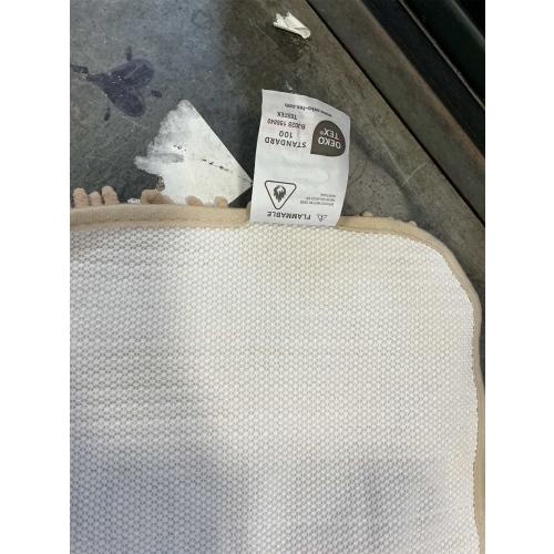 OLANLY Bathroom Rugs 30x20, Extra Soft Absorbent Chenille Bath Rugs, Rubber Backing Quick Dry, Machine Washable Bath Mats for Bathroom Floor, Tub and Shower, Home Decor Accessories, Beige