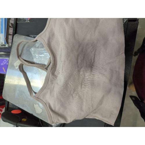 Size large Beyond Yoga Women's Slim Racerback Cropped Tank – Stratum Tech Sports Bra, Ultra Soft UPF 50  Cami Top with Built-in Bra