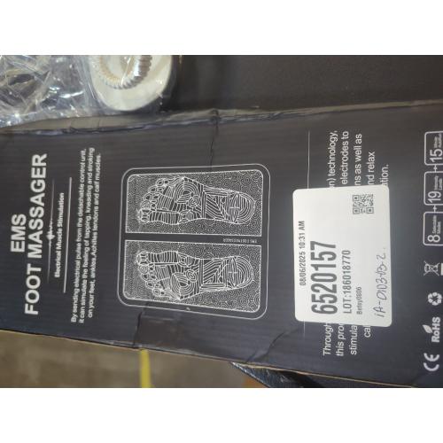 EMS Foot Massager Mat, Electric Feet Acupressure Pad Legs Circulation Machine 8 Modes 19 Intensity Levels for Muscle Relaxation & Pain Relief, Gifts for Men Women - Walmart.com