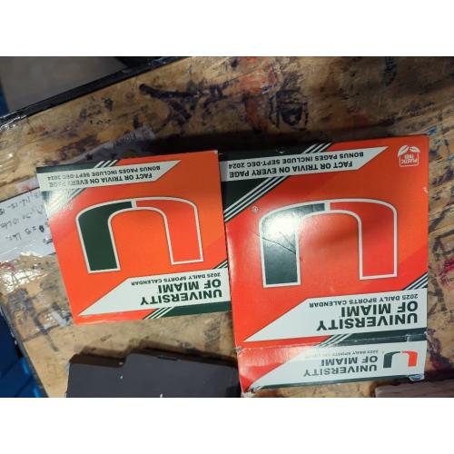 2025 BOX CALENDAR MIAMI HURRICANES