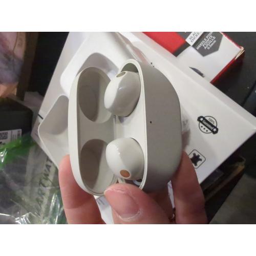 SONY WF-1000XM5 The Best Noise Cancelling True Wireless Earbuds, Silver | with Alexa built in