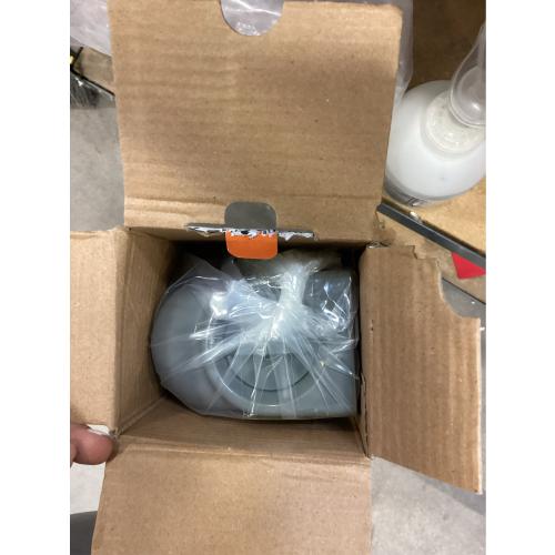 Retractable Baby Gate for Doorways and Stairs, Mesh Safety Gate for Pet, Indoor & Outdoor Use, One-Hand Operation, Easy Installation, 33.6 Tall, Expands to 55 Wide（Grey,33.6x55