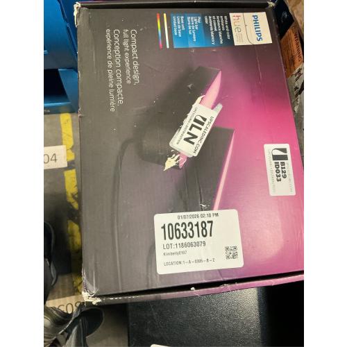 Philips - Geek Squad Certified Refurbished Hue Play White & Color Ambiance Smart LED Bar Light (2-Pack) - Multicolor