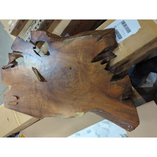 BADANG CARVING | Natural Teak Coffee Table