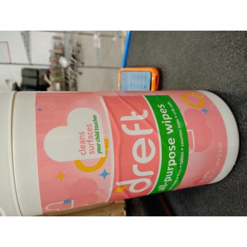 Dreft All Purpose Cleaning Wipes Baby Essentials, Surface Cleaning Supplies, 70 Count