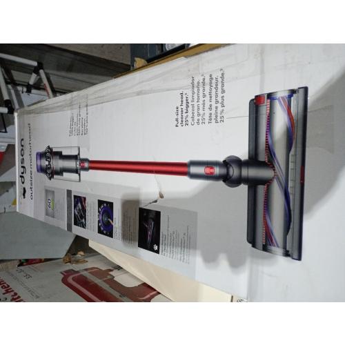 Dyson SV29 Outsize Cordless Vacuum Cleaner | Nickel/Red | Refurbished