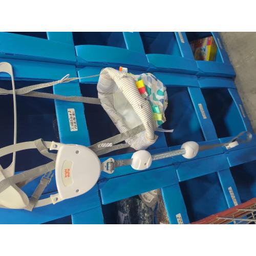 Bright Starts Playful Parade Door Jumper for Baby with Adjustable Strap, 6 Months and Up, Max Weight 26 lbs