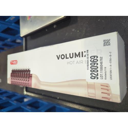 TYMO Volumizer Hot Air Brush Hair Dryer - Champagne Pink - 1200 Watt