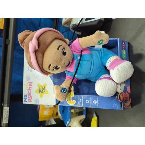 Ms. Rachel Official Speak & Sing Doll, 16” Tall Interactive Toy with 4 Songs & 16  Phrases, Toddler Toys for Girls & Boys Ages 6 Months to 3  Years.