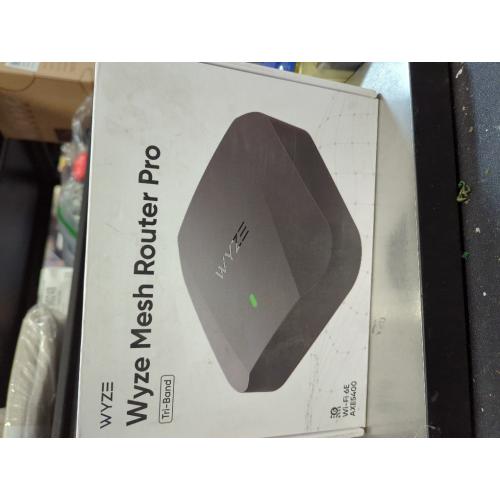 AXE5400 Tri-Band Wi-Fi 6E Mesh Router Pro, Covers up to 2000 sq. ft. Supports Wired Backhaul, 2 x 1 Gbps Ports-(1-Pack)
