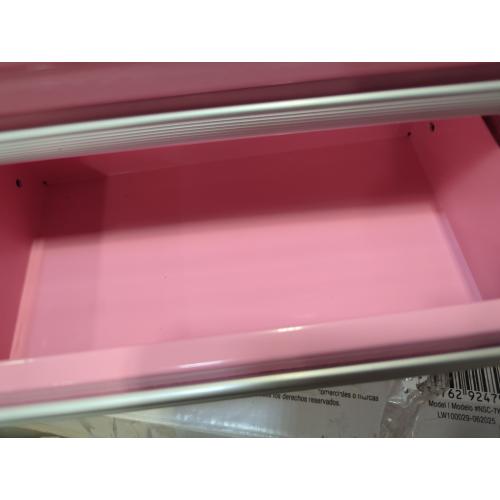 Kobalt Mini 10.83-in W x 5.91-in H x 5.91-in D 2-Drawer Pink Steel Tool Box