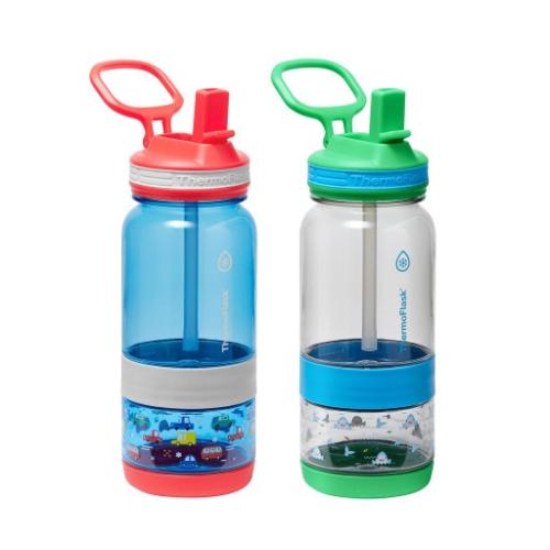 thermoFlask set of 2 Titan Bottle and Snack Cup