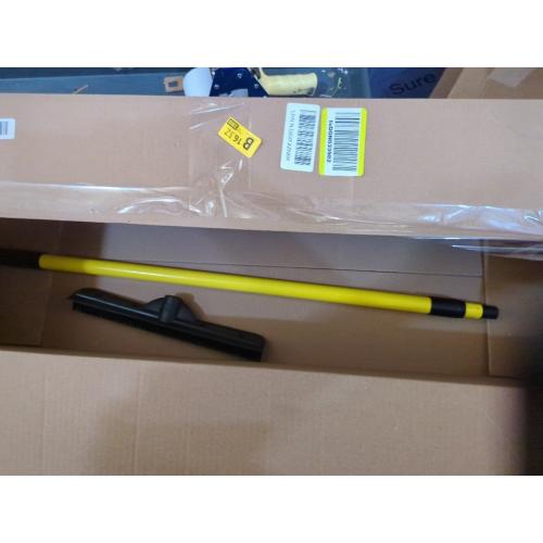 FURemover Pet Hair Removal Rubber Broom, Telescopic Handle