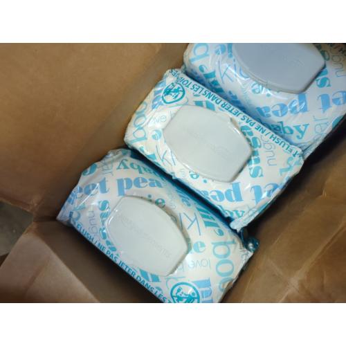 Amazon Elements Baby Wipes, Unscented, White 810 Count, 90 Count (Pack of 9) (Previously 720 Count)