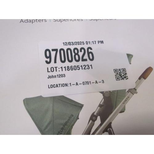 UPPAbaby VISTA Upper Adapters (for VISTA 2015-later)