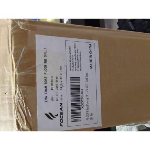 DARK GREY 94.5x 47.2 FOCEAN Boat Flooring - EVA Foam Boat Decking - Marine Flooring Marine Mats for Boats RV Yacht Kayak