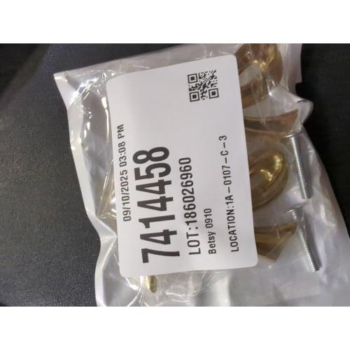 2 Pcs Gold Drawer Pulls Decorative Brass Bow Shape Cabinets Handle Vintage Dresser Knobs, Cabinet Hardware Cupboard Dresser Wardrobe and Drawer Pulls (2PCS)