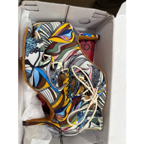 Womens Professional Zip Latin Dance Ankle Boots Ballroom Tango Shoes Custom Heels Jazz Heels Dancer Exotic - 8.5