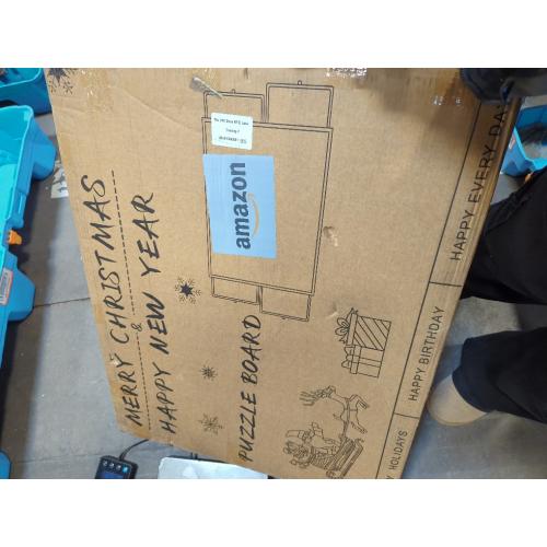 Jigsaw Puzzle Board with Drawers and Cover, Tilting Puzzle Board 1500 Pieces with 5 Adjustable Angles, Portable Puzzle Board for Adults