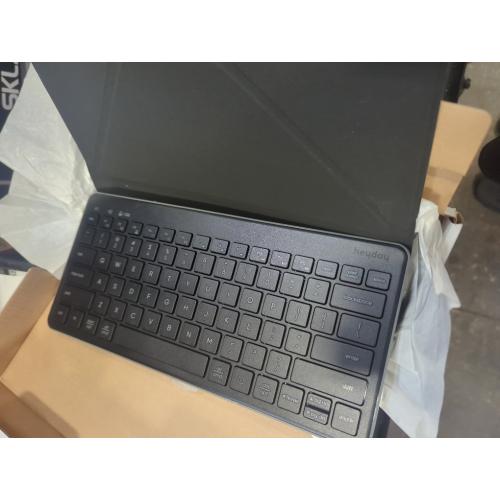 Color Black and grey Wireless Keyboard with Stand for iPads & Tablets - heyday™ Black and Gray