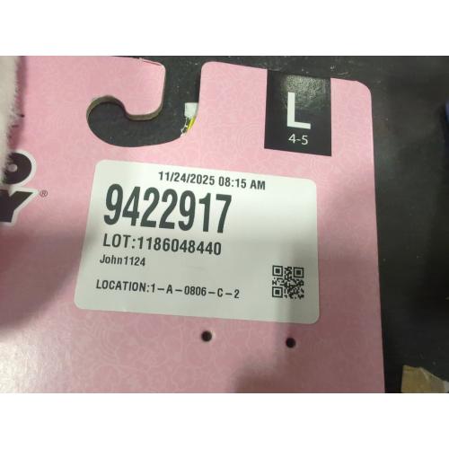 Size L 4-5 Officially Licensed Hello Kitty House Slippers | Hello Kitty Cozy Soft