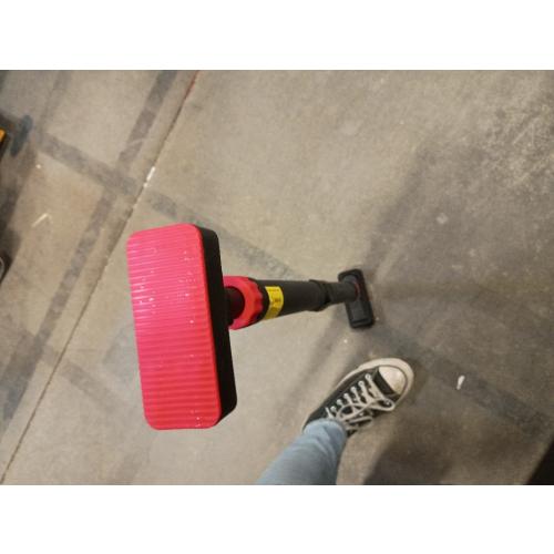 Pull Up Bar for Doorway - Adjustable No Screws Chin Up Bar for Home Gym, 440 LBS Max Load, with Level Meter & Anti-Slip Design for Strength Training,Red