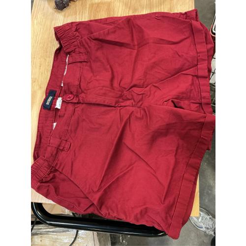 OCHENTA Women's Casual Shorts with Pockets Elastic Waist size 12 Summer Wear