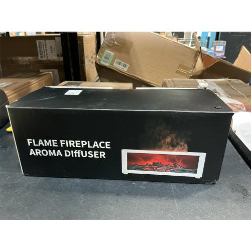 Colorful Flame Fireplace Diffusers for Essential Oils Aroma Flame Diffuser Fireplace Humidifier with Remote 150ml Ultrasonic Air Humidifier with Timer for Home Bedroom Room Office