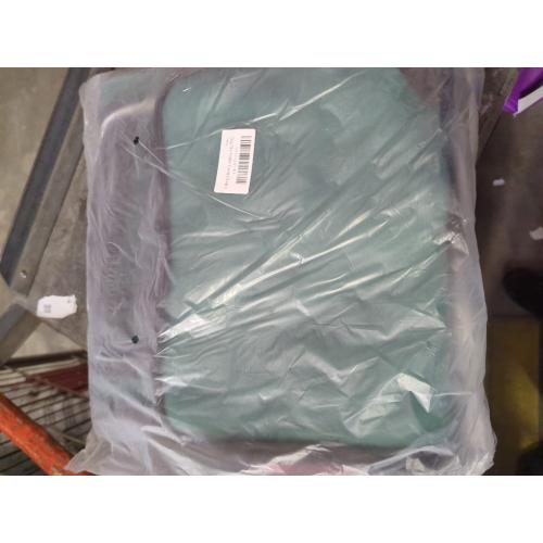 Expandable Foldable Dog Basket Backpack - Safe, Easy Travel Carrier for Small Pets (Green)