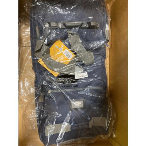 Olympia U.S.A. 33 inch Jumbo Size 8 Pockets Wheeled Rolling Duffel Bag Water Resistant Luggage Lightweight Travel Suitcase with Retractable Handle