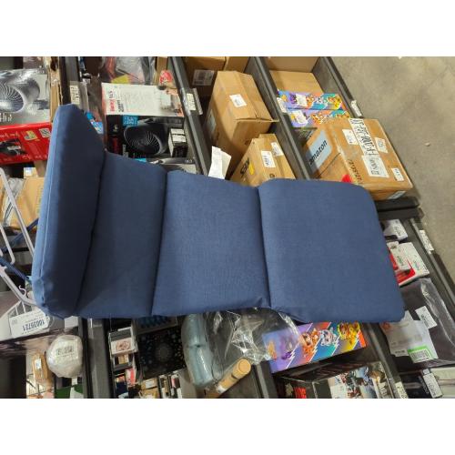 Arden Outdoor Adirondack or Rocking Chair Cushion, 20 x 17, Rain-Proof, Fade Resistant 20 x 17, Sapphire Blue Leala