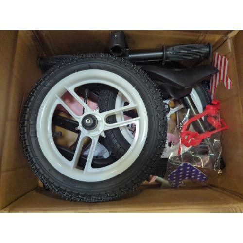 Ridego 12 or 14 Inch Balance Bike for Kids 2-6 Year Old,Lightweight Kids Bike with Adjustable Seat, Push Bicycle with Air Rubber Tires，Ride-on Toys Birthday Gift