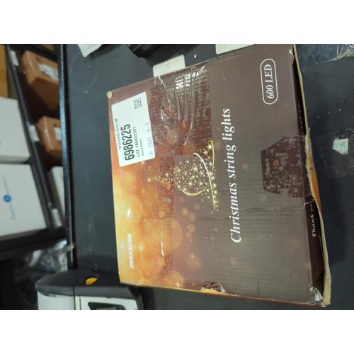 168Ft JMEXSUSS 600 LED Christmas Lights Outdoor Waterproof 8 Modes Indoor String Lights for Outside Warm White Christmas Tree Lights Plug in for Bedroom Wedding Party Holiday Classroom Decorations