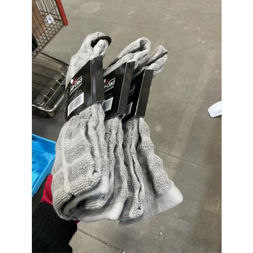 All-Clad Solid Kitchen Towel: Highly Absorbent, Super Soft Long Lasting - 100% Cotton, 17x30 Tea Towel for Cleaning & Drying Dishes, Pans, Glassware, or Countertops, (1-Pack), Titanium Gray