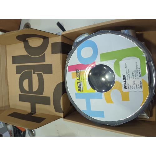 Bicolor Silky 1.75mm Black & Rose HELLO3D PLA 3D Printing Filament 1.75mm Dual Color Silk Filament,Silk Shiny Red Black 2 Colors in 1 Coextrusion 3D Printer Filament 1KG 1.75mm 3D Printing Material with Bicolor Dichromatic 2 Colors