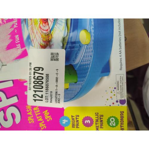 Dan&Darci Paint Spin Art Machine Kit for Kids - Arts & Crafts for Boys, Girls - Art Craft Set Easter Gift for 6-9 Year Old Boy, Girl - Painting Spinner Toys - Birthday Gift Ideas for Ages 6-12 Year